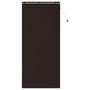 vidaXL Persiana veneciana Marr&oacute;n Oscuro 100 x 250 cm 35 mm