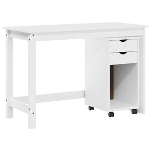 vidaXL Juego de escritorio y gabinete 2 uds. Blanco