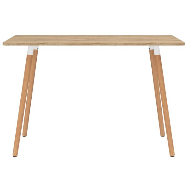 vidaXL Juego de comedor 5 piezas negro