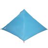 vidaXL Tienda de campaña familiar tipi 7 personas impermeable azul