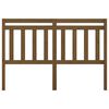 vidaXL Cabecero de cama madera maciza de pino marr&oacute;n miel 156x4x100 cm