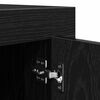 vidaXL Gabinete de TV Roble Negro 102 x 35 x 45 cm
