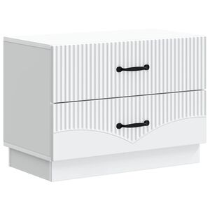 vidaXL Armario de Noche 62 x 34,5 x 44,5 cm Madera de Ingenier&iacute;a
