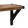 vidaXL Estanter&iacute;as de pared 2 pcs Madera Vieja 80 x 15 x 15,5 cm