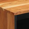 vidaXL Armario de Noche Marr&oacute;n 50 x 33 x 62 cm Madera maciza de Acacia