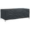 vidaXL Funda para muebles Liso Negro 229 x 113 x 73 cm 420D