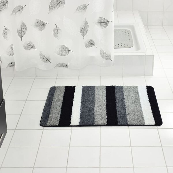 RIDDER Alfombrilla de ba&ntilde;o Carl 60x90 cm gris 7102307
