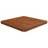 vidaXL Tablero de mesa cuadrada madera roble marrón oscuro 40x40x2,5cm
