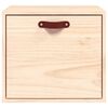 vidaXL Armario de pared de madera maciza de pino 40x30x35 cm
