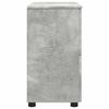 vidaXL Gabinete de Ba&ntilde;o con caj&oacute;n Gris Concreto 76,5 x 35 x 64 cm