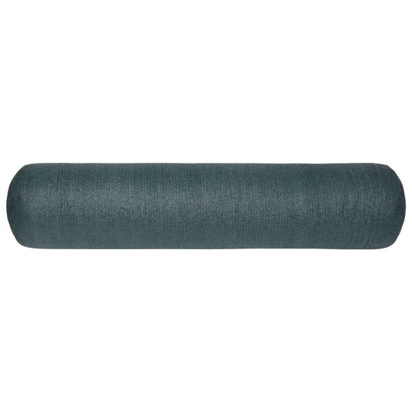 vidaXL Red de privacidad HDPE verde 1,5x50 m 150 g/m²