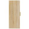 vidaXL Armario colgante de pared roble Sonoma 69,5x34x90 cm