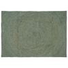 vidaXL Alfombras de &aacute;rea Verde oliva 120 x 170 cm yute