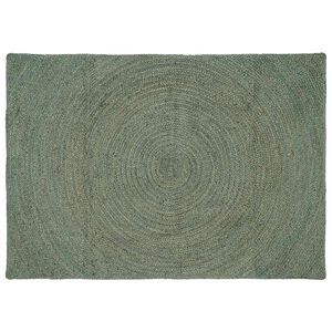 vidaXL Alfombras de &aacute;rea Verde oliva 120 x 170 cm yute