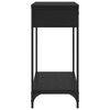 vidaXL Mesa Consola Otro Roble negro 100 x 34.5 x 75 cm