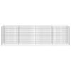 vidaXL Arriate de gaviones de acero 360x50x100 cm