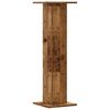 vidaXL Soportes para plantas 2 uds madera roble envejecido 30x30x95 cm