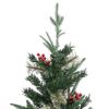 vidaXL &Aacute;rbol de Navidad con pi&ntilde;as verde PVC y PE 150 cm