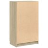 vidaXL Zapatero madera contrachapada roble Sonoma 59x35x100,5 cm