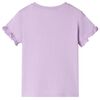 Camiseta infantil lila 92