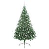 vidaXL &Aacute;rbol de Navidad Artificial Preiluminado Verde 210 cm PVC
