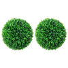 vidaXL Bolas de boj artificial 2 unidades 47 cm