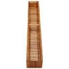 vidaXL Arriate elevado de madera maciza de acacia 200x30x25 cm