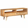 vidaXL Mueble de TV madera maciza de mango 110x30x41 cm