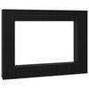 vidaXL Conjunto de mueble de TV 10 uds. Roble Negro
