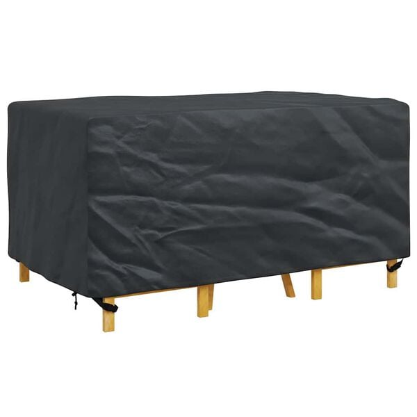 vidaXL Funda para muebles Liso Negro 150 x 90 x 75 cm 600D