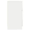 vidaXL Aparador con caj&oacute;n blanco 71x35x65 cm madera de ingenier&iacute;a