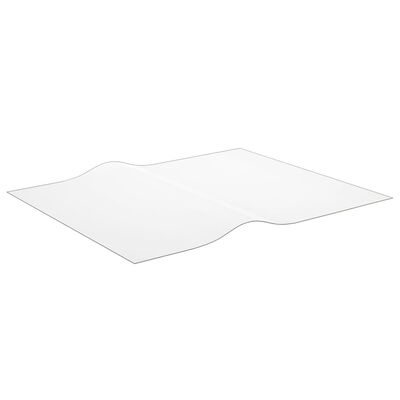 vidaXL Protector de mesa PVC transparente 100x90 cm 1,6 mm