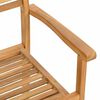 vidaXL Silla 6 pcs Marr&oacute;n 56 x 55 x 90.5 cm Madera de teca maciza