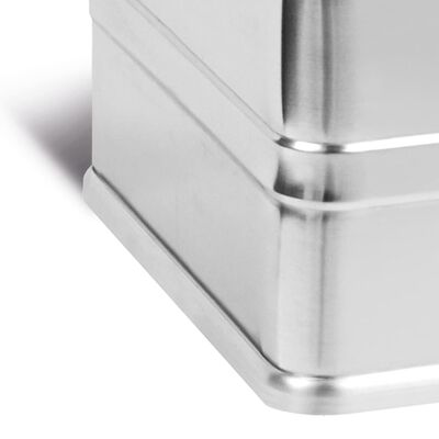ALUTEC Caja de almacenaje INDUSTRY aluminio 48 L