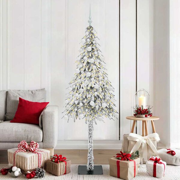 vidaXL Árbol de Navidad con 300 LED con soporte 180 cm PE y Acero