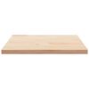 vidaXL Tablero de mesa cuadrado de madera maciza de pino 80x80x2,5 cm