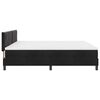 vidaXL Cama tipo Box Spring con colch&oacute;n Negro 200 x 200 cm Terciopelo
