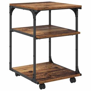 vidaXL Soporte para Impresora Madera Vieja 43 x 48 x 64 cm