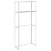 vidaXL Estante para lavadora 70 x 27 x 136 cm Aluminio