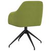 vidaXL Sillas de comedor 4 unidades terciopelo verde claro