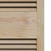 vidaXL Puerta de Armario con puerta 2 pcs Natural 170 x 2,1 x 49,5 cm