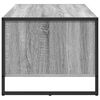 vidaXL Mesa de Café Gris Sonoma 80 x 50 x 40 cm Madera contrachapada