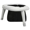 vidaXL Inodoro de camping con bolsas 200 kg
