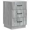 vidaXL Armario de Noche con caj&oacute;n Gris Sonoma 43 x 41 x 63,5 cm