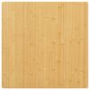 vidaXL Tablero de mesa de bamb&uacute; 70x70x4 cm