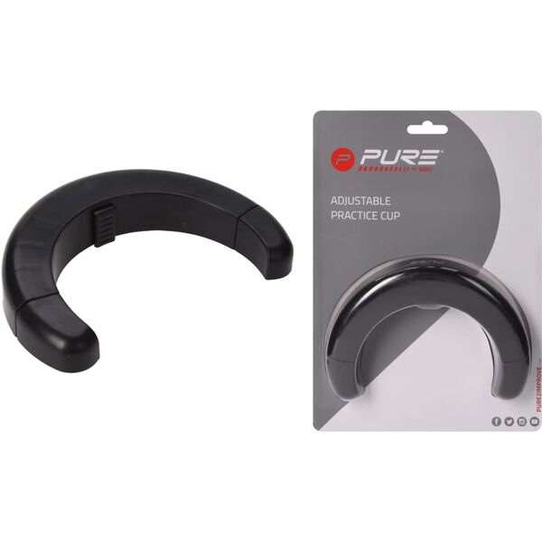 Pure2Improve Hoyo para pr&aacute;ctica de golf ajustable