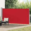 vidaXL Toldo lateral retr&aacute;ctil 160x500 cm rojo