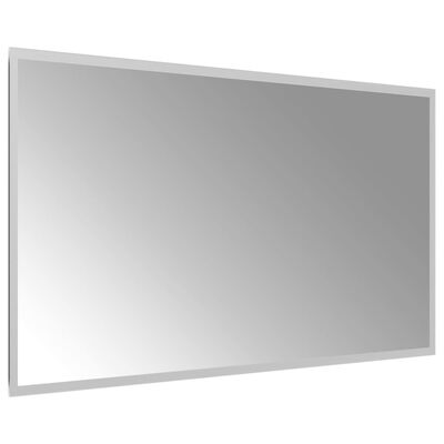 vidaXL Espejo de baño con LED 90x50 cm
