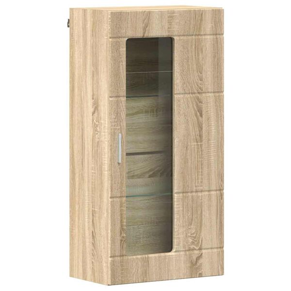 vidaXL Mueble de pared Roble Sonoma 55 x 29 x 100 cm