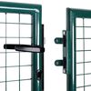 vidaXL Puerta de valla de acero 300 x 100 cm verde